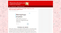 Desktop Screenshot of mipoemasdeamor.com